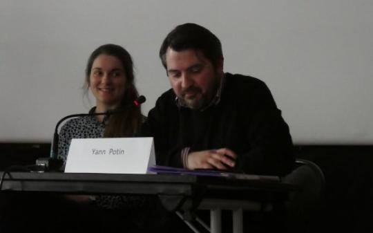 Camille Besch et Yann Potin