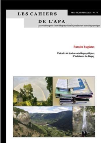 Cahier n°73 APA Paroles bugistes